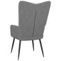 vidaXL Relaxsessel Dunkelgrau Stoff vidaXL Relaxsessel Dunkelgrau Stoff