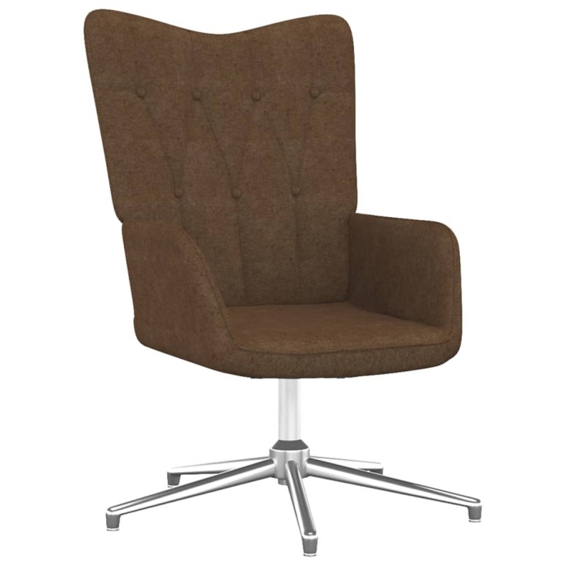 vidaXL Relaxsessel Braun Stoff vidaXL Relaxsessel Braun Stoff