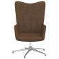 vidaXL Relaxsessel Braun Stoff vidaXL Relaxsessel Braun Stoff