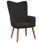 vidaXL Relaxsessel Schwarz Samt vidaXL Relaxsessel Schwarz Samt