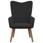 vidaXL Relaxsessel Schwarz Samt vidaXL Relaxsessel Schwarz Samt