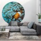 WallArt Fototapete Nemo the Anemonefish Rund 142,5 cm WallArt Fototapete Nemo the Anemonefish Rund 142,5 cm