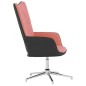 vidaXL Relaxsessel Rosa Samt und PVC vidaXL Relaxsessel Rosa Samt und PVC