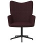 vidaXL Relaxsessel Lila Stoff vidaXL Relaxsessel Lila Stoff