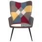 vidaXL Relaxsessel Patchwork Stoff vidaXL Relaxsessel Patchwork Stoff