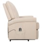 vidaXL Aufstehsessel Creme Stoff vidaXL Aufstehsessel Creme Stoff