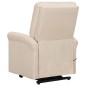 vidaXL Aufstehsessel Creme Stoff vidaXL Aufstehsessel Creme Stoff