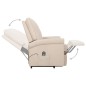 vidaXL Aufstehsessel Creme Stoff vidaXL Aufstehsessel Creme Stoff