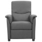 vidaXL Relaxsessel Hellgrau Stoff vidaXL Relaxsessel Hellgrau Stoff