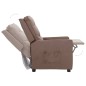 vidaXL Relaxsessel Taupe Stoff vidaXL Relaxsessel Taupe Stoff