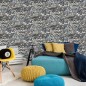 Good Vibes Tapete Graffiti Grau und Blau Good Vibes Tapete Graffiti Grau und Blau