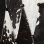 vidaXL Ohrensessel Schwarz und Weiß Echtleder vidaXL Ohrensessel Schwarz und Weiß Echtleder