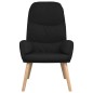 vidaXL Relaxsessel Schwarz Stoff vidaXL Relaxsessel Schwarz Stoff