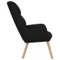 vidaXL Relaxsessel Schwarz Stoff vidaXL Relaxsessel Schwarz Stoff