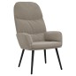 vidaXL Relaxsessel Hellgrau Samt vidaXL Relaxsessel Hellgrau Samt