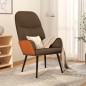 vidaXL Relaxsessel Braun Stoff vidaXL Relaxsessel Braun Stoff