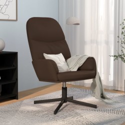 vidaXL Relaxsessel Braun Kunstleder