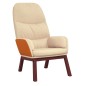 vidaXL Relaxsessel Creme Stoff vidaXL Relaxsessel Creme Stoff