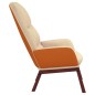 vidaXL Relaxsessel Creme Stoff vidaXL Relaxsessel Creme Stoff
