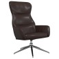 vidaXL Relaxsessel Glänzend Braun Kunstleder vidaXL Relaxsessel Glänzend Braun Kunstleder