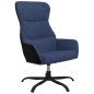 vidaXL Relaxsessel Blau Stoff vidaXL Relaxsessel Blau Stoff