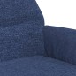 vidaXL Relaxsessel Blau Stoff vidaXL Relaxsessel Blau Stoff