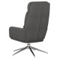 vidaXL Relaxsessel Dunkelgrau Stoff vidaXL Relaxsessel Dunkelgrau Stoff