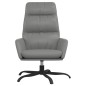 vidaXL Relaxsessel Grau Kunstleder vidaXL Relaxsessel Grau Kunstleder