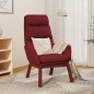 vidaXL Relaxsessel Weinrot Stoff vidaXL Relaxsessel Weinrot Stoff