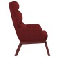 vidaXL Relaxsessel Weinrot Stoff vidaXL Relaxsessel Weinrot Stoff