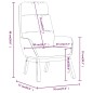 vidaXL Relaxsessel Weinrot Stoff vidaXL Relaxsessel Weinrot Stoff