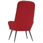 vidaXL Relaxsessel Weinrot Samt vidaXL Relaxsessel Weinrot Samt