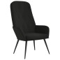 vidaXL Relaxsessel Schwarz Samt vidaXL Relaxsessel Schwarz Samt