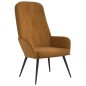 vidaXL Relaxsessel Braun Samt vidaXL Relaxsessel Braun Samt
