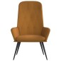 vidaXL Relaxsessel Braun Samt vidaXL Relaxsessel Braun Samt
