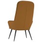 vidaXL Relaxsessel Braun Samt vidaXL Relaxsessel Braun Samt