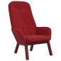 vidaXL Relaxsessel Weinrot Samt vidaXL Relaxsessel Weinrot Samt