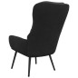 vidaXL Relaxsessel Schwarz Samt vidaXL Relaxsessel Schwarz Samt
