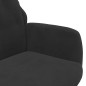 vidaXL Relaxsessel Schwarz Samt vidaXL Relaxsessel Schwarz Samt