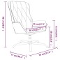 vidaXL Relaxsessel Schwarz Kunstleder vidaXL Relaxsessel Schwarz Kunstleder
