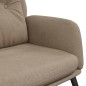 vidaXL Relaxsessel Taupe Wildleder-Optik vidaXL Relaxsessel Taupe Wildleder-Optik
