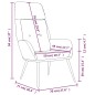 vidaXL Relaxsessel Taupe Wildleder-Optik vidaXL Relaxsessel Taupe Wildleder-Optik