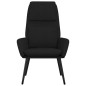 vidaXL Relaxsessel Schwarz Stoff vidaXL Relaxsessel Schwarz Stoff