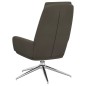 vidaXL Relaxsessel Dunkelgrau Wildleder-Optik vidaXL Relaxsessel Dunkelgrau Wildleder-Optik