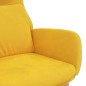 vidaXL Relaxsessel Senfgelb Samt vidaXL Relaxsessel Senfgelb Samt