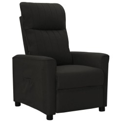 vidaXL Relaxsessel Schwarz Stoff