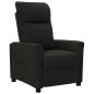 vidaXL Relaxsessel Schwarz Stoff vidaXL Relaxsessel Schwarz Stoff