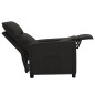 vidaXL Relaxsessel Schwarz Stoff vidaXL Relaxsessel Schwarz Stoff