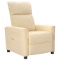 vidaXL Relaxsessel Creme Stoff vidaXL Relaxsessel Creme Stoff