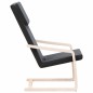 vidaXL Relaxsessel Schwarz Stoff vidaXL Relaxsessel Schwarz Stoff
